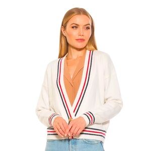 Cathrine Knitted Sweater With Stripe Detail XS